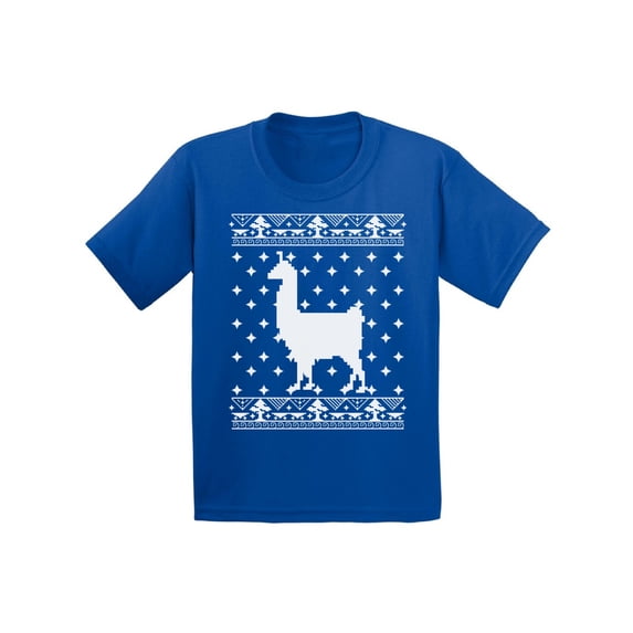 Awkward Styles Xmas T-Shirt for Baby Girls Boys Christmas Llama Baby Shirt