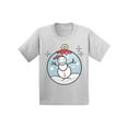 thumbnail image 1 of Awkward Styles Xmas T-Shirt for Baby Girls Boys Christmas Snowman Baby Shirt, 1 of 4