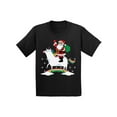thumbnail image 1 of Awkward Styles Xmas T-Shirt for Baby Girls Boys Unicorn Santa Christmas Rainbow Baby Shirt, 1 of 4