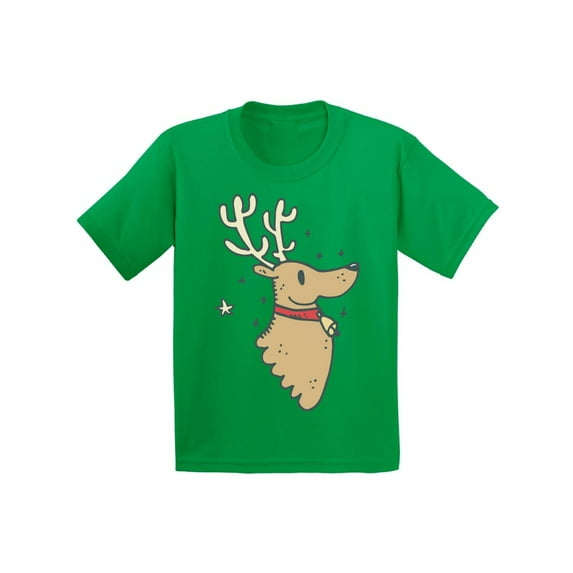 Awkward Styles Xmas T-Shirt for Boys Girls Christmas Doodles Kids T Shirts