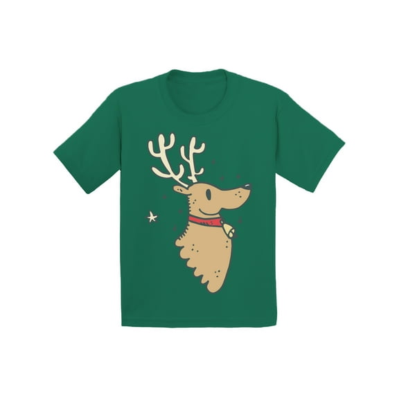 Awkward Styles Xmas T-Shirt for Boys Girls Christmas Doodles Toddler Shirt