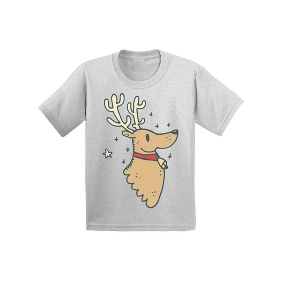Awkward Styles Xmas T-Shirt for Boys Girls Christmas Doodles Toddler Shirt
