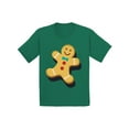 thumbnail image 1 of Awkward Styles Xmas T-Shirt for Boys Girls Christmas Gingerbread Toddler Shirt, 1 of 4