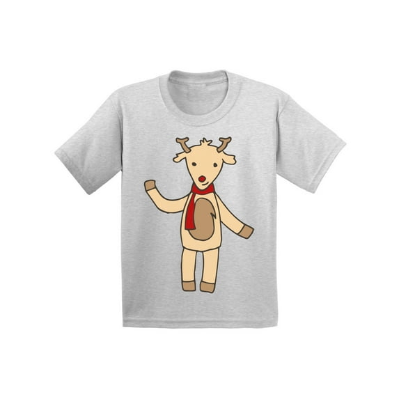 Awkward Styles Xmas T-Shirt for Boys Girls Christmas Sketch Toddler Shirt