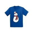 thumbnail image 1 of Awkward Styles Xmas T-Shirt for Boys Girls Christmas Snowman Sketch Toddler Shirt, 1 of 4