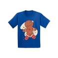 thumbnail image 1 of Awkward Styles Xmas T-Shirt for Boys Girls Funny Christmas Gingerbread Toddler Shirt, 1 of 4