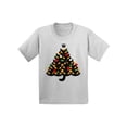 thumbnail image 1 of Awkward Styles Xmas T-Shirt for Girls Boys Cats Christmas Tree Kids T Shirts, 1 of 4