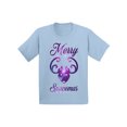 thumbnail image 1 of Awkward Styles Xmas T-Shirt for Girls Boys Merry Spacemas Christmas Toddler Shirt, 1 of 4