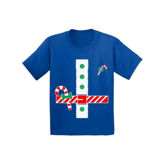 Awkward Styles Xmas T-Shirt for Girls Boys Santa Claus Christmas Sweets Toddler Shirt