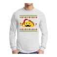 thumbnail image 1 of Awkward Styles Xmas Taco Christmas Sweater Long Sleeve T-Shirt for Men, 1 of 4