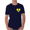 thumbnail image 1 of Awkward Styles Yellow Heart Shirt for Men Christian Mens Shirts Christian Cross Clothes for Men Jesus Christ is the Lord Christian Cross Birthday Gifts Jesus Shirts Jesus Clothing Cross Mens Shirt, 1 of 4