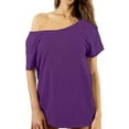 thumbnail image 1 of Awkward Styles Yoga T Shirts Yoga Tops for Women Off Shoulder Yoga Outfits, 1 of 4