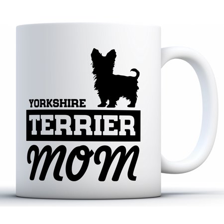 Awkward Styles Yorkshire Terrier Mom Coffee Mug Yorkshire Terrier Mama Mug Cute Yorkshire Terrier Gifts for Mom Mother's Day Gifts for Women Dog Mom Coffee Mug Yorkshire Dog Gifts Yorkshire Mom Mug