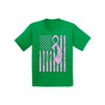 thumbnail image 1 of Awkward Styles Youth Breast Cancer Awareness Graphic Youth Kids T-shirt Tops Pink Ribbon, 1 of 4