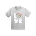 thumbnail image 1 of Awkward Styles Youth Love Puzzles Autism Awareness Graphic Youth Kids T-shirt Tops Autistic Support, 1 of 4