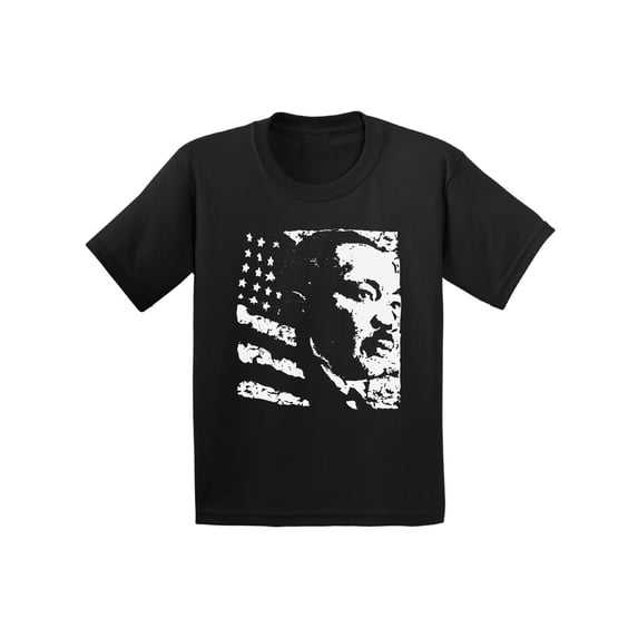 Awkward Styles Youth Martin Luther King Graphic Youth Kids T-shirt Tops USA Flag Shirt
