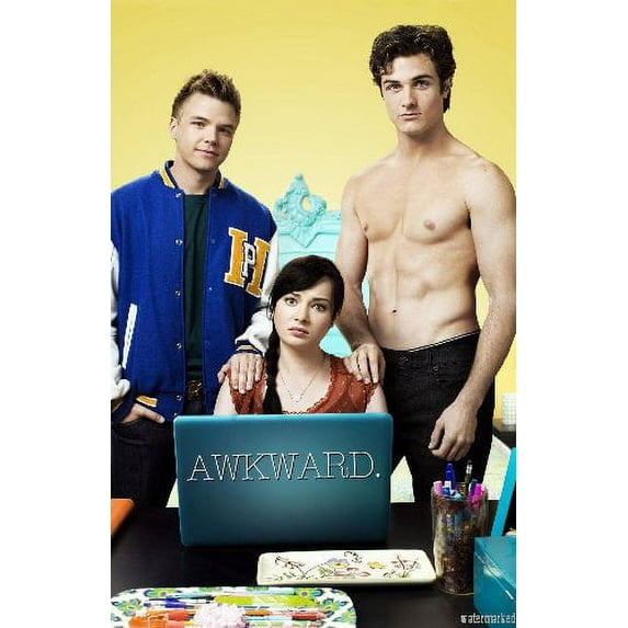 Awkward poster Metal Sign 8inx 12in Art Print on Metal 8x12 Multi-Color ...