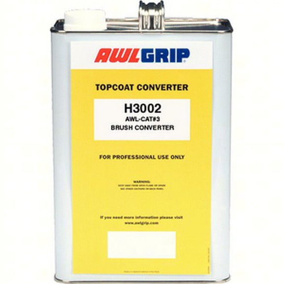 Awlgrip H3002/1HGUS Topcoat Converter #3 Brush HALF Gallon AWL-CAT Boat Paint H3002/1HGUS