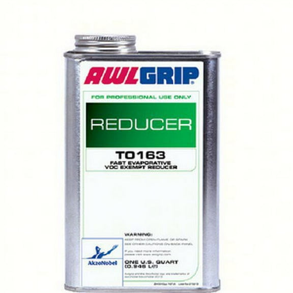 Awlgrip T0163/1QTUS Reducer VOC Fast Spray QUART 511090 Boat Paint Marine