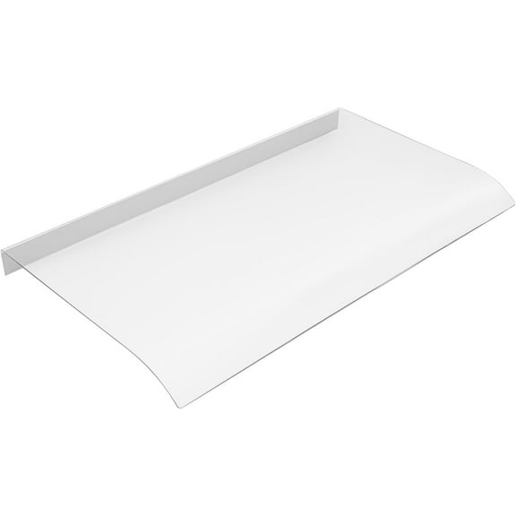 Awning Canopy, 31.5 x 19.7In PC Rain Snow Protection for Front Door/Porch Patio Roof, can Withstand -40~266 Clear Rain Shelter