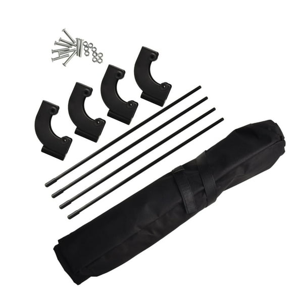 Awning Canopy For Garden Wagon Attachment Sun Shade Cover For Trolley Cart Shelter Porch Front Rain Roof Gazebo N E W