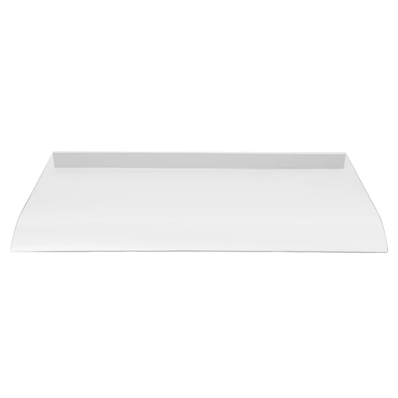 Awning Canopy UV Rain Snow Protection for Front Door Porch, Patio Roof Rain Shelter Thicken Clear Cover Awning Polycarbonate Sheet No Brackets for Windows, Corridors, Clear(31.5"*19.7")