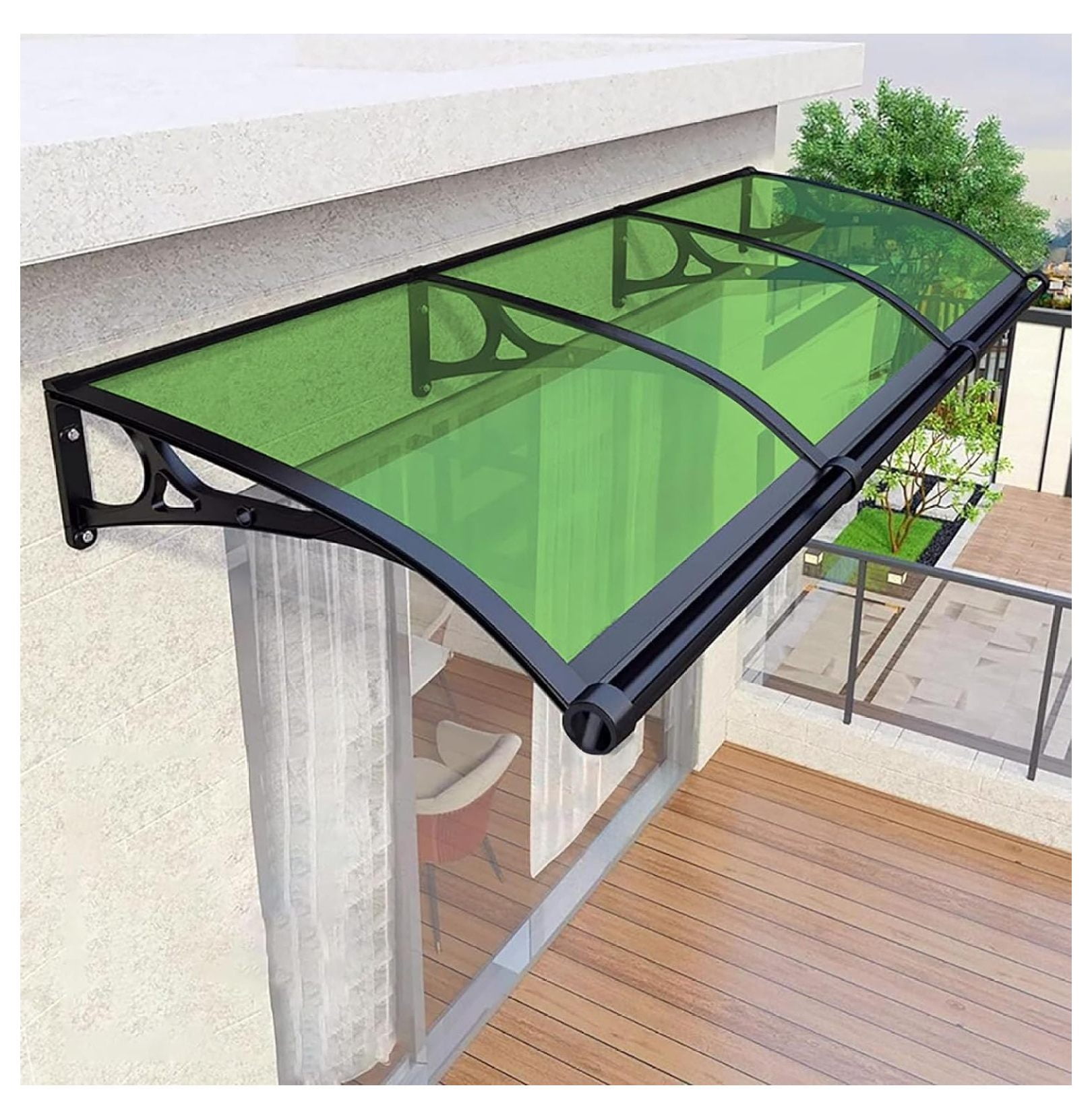 Awning for Door Entrance,Door Awnings Exterior,Window Awning Door Canopy,Modern Polycarbonate