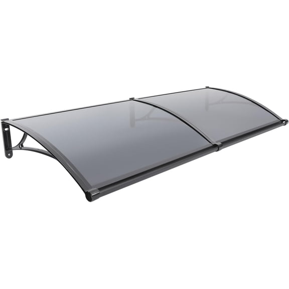 Awning for Door Window Exterior, Window Door Awning Canopy Front Door Overhang Awning for Sun Shutter, UV, Rain and Snow Protection, 79 Inch x 30 Inch