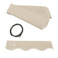 thumbnail image 1 of Awning Fabric Replacement for Retractable 6.5 X 5 Ft Awning Ivory, 1 of 1