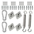 thumbnail image 1 of Awning Hardware 6mm/8mm Shade Sail Installation Hardware Anti-Rust Stainless Canopy Stainless Attachment Parts, 1 of 8
