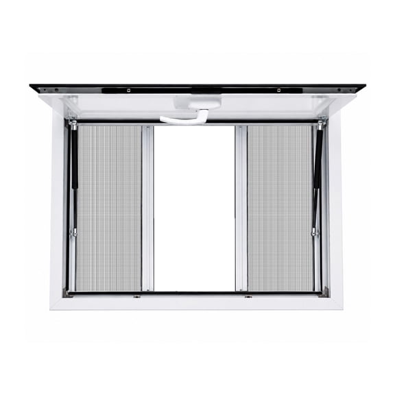 Awning Serving Window,36 x 24 in Food Truck Concession Window with 85Opening,Lockable luminum Alloy Window for Food Trucks, Booths,Service Counters