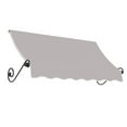 thumbnail image 1 of Awntech 10.375 ft Charleston Fixed Awning Acrylic Fabric, Gray, 1 of 2