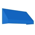 thumbnail image 1 of Awntech 10.375 ft New Yorker Fixed Awning Acrylic Fabric, Bright Blue, 1 of 2