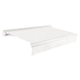 thumbnail image 1 of Awntech 14 Ft Key West Right Motorized Heavy Duty Patio Retractable Awning with Cassette (168in x 9.38in x 120in), White, 1 of 6