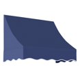 thumbnail image 1 of Awntech 3.375 ft Nantucket Fixed Awning Acrylic Fabric, Navy, 1 of 2