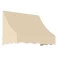 thumbnail image 1 of Awntech 3.375 ft Nantucket Fixed Awning Acrylic Fabric, Tan, 1 of 2