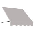 thumbnail image 1 of Awntech 4.375 ft Santa Fe Fixed Awning Acrylic Fabric, Gray, 1 of 2