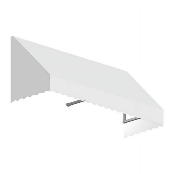 Awntech  4.38 ft. San Francisco Window & Entry Awning, Off White - 31 x 24 in.