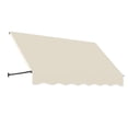 thumbnail image 1 of Awntech 5.38 Ft Santa Fe Fixed Awning Canopy with Twisted Rope Arms (64.5in x 44in x 24in), Linen, 1 of 2
