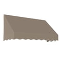 thumbnail image 1 of Awntech 6.38 Ft San Francisco Closed-Sided Fixed Awning Canopy (76.5in x 16in x 30in), Taupe, 1 of 2