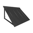 thumbnail image 1 of Awntech H23-US-6K 6 ft. Houstonian Metal Standing Seam Awning, Black - 80 x 24 x 36 in., 1 of 1