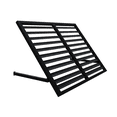 thumbnail image 1 of Awntech 7.67 Ft Bahama Shutter Fixed Awning Canopy (92in x 24in x 24in), Black, 1 of 1