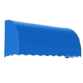 thumbnail image 1 of Awntech 8.375 ft Savannah Fixed Awning Acrylic Fabric, Bright Blue, 1 of 2