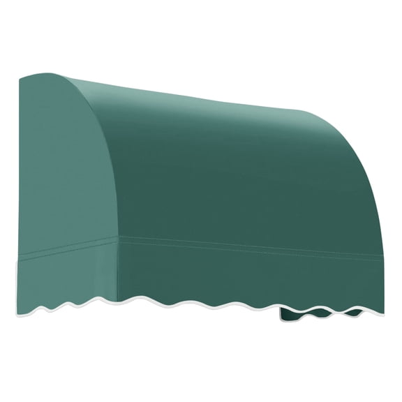 Awntech 3.38 Ft Savannah Waterfall Closed-Sides Awning Canopy (40.5in x 31in x 24in), Forest