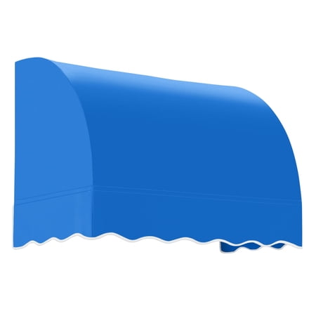 Awntech 4.38 Ft Savannah Waterfall Closed-Sides Awning Canopy (52.5in x 31in x 24in), Bright Blue
