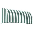 thumbnail image 1 of Awntech 6.38 Ft Savannah Waterfall Closed-Sides Awning Canopy (76.5in x 31in x 24in), Forest/White Stripe, 1 of 2