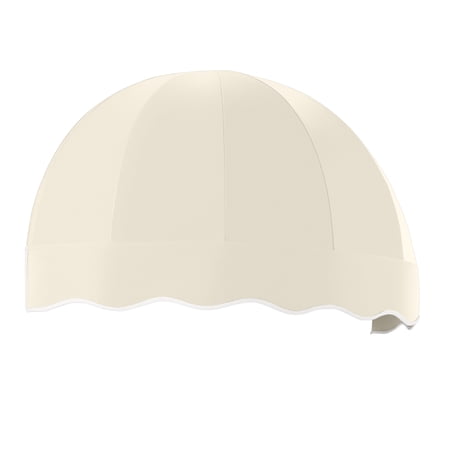 Awntech 4.38 Ft Bostonian Dome-Shaped Fixed Awning Canopy (52.5in x 32.25in x 26.25in), Linen