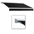 thumbnail image 1 of Awntech DTR24-US-K 24 ft. Destin with Hood Right Motor & Remote Retractable Awning, Black - 120 in., 1 of 1
