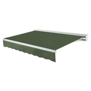 Awntech Destin-LX with Hood Left Motor with Remote Motorized Retractable Awning