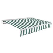Awntech Destin Manual Heavy Duty Patio Retractable Awning with Protective Hood